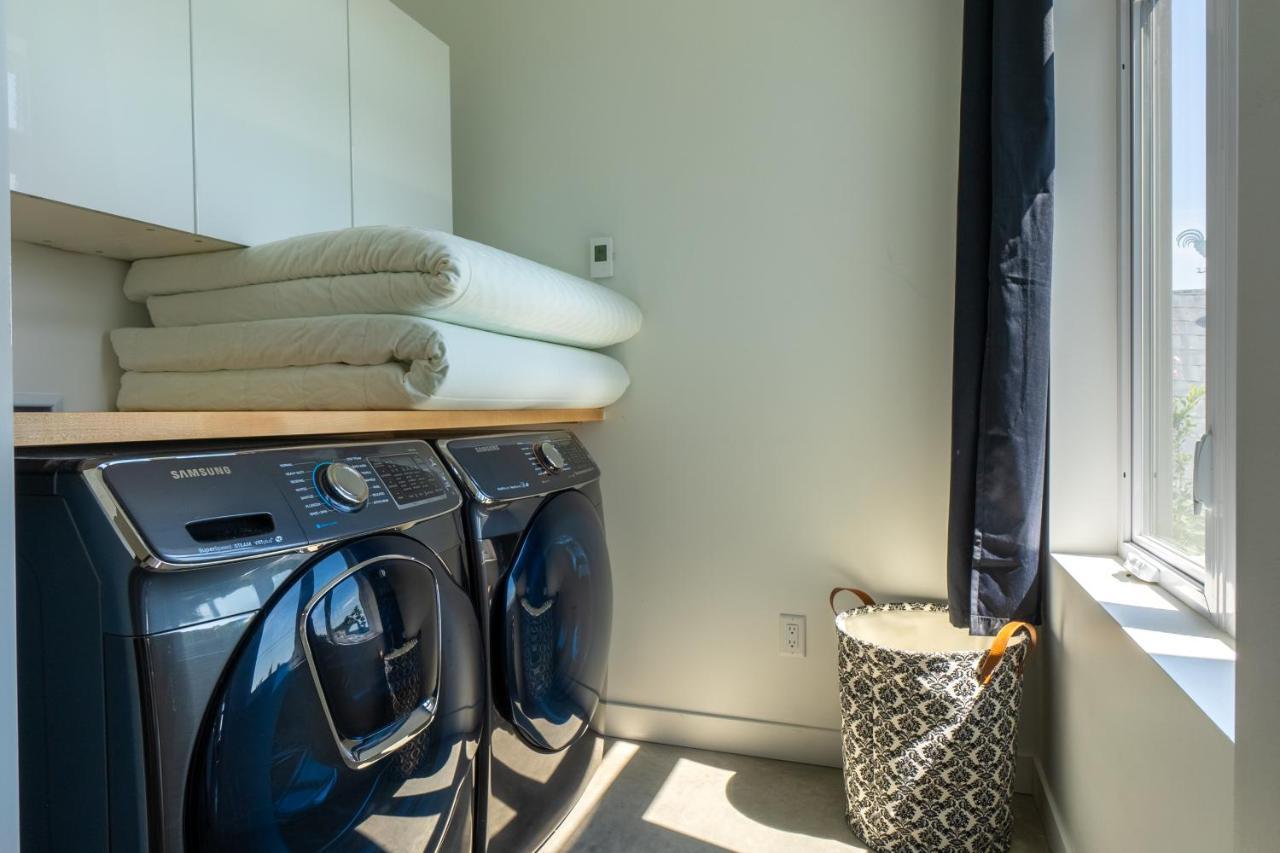 Hotel-Appartements De La Gare Val-David Buitenkant foto